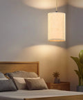 Hemp Rope Plug In Wall Lights Set Of Two With Wood Shelf Brackets Farmhouse Pendant Sconces For Bedroom Neutral Decor above bed