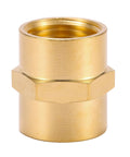 brass NPT female coupler 3/4 inch corrosion resistant pipe fitting