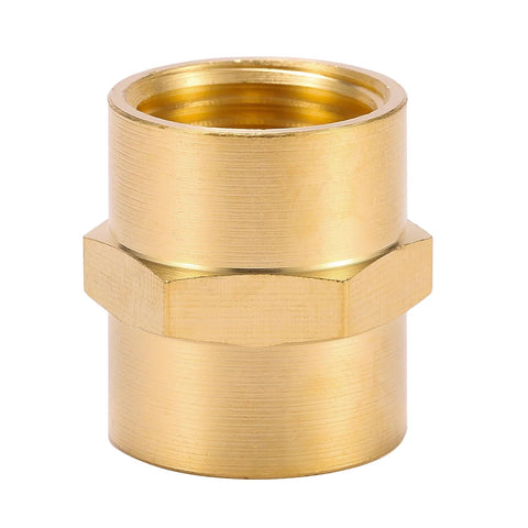 brass NPT female coupler 3/4 inch corrosion resistant pipe fitting