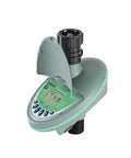Easy To Use No Fuss Hose End Irrigation Timer With Large LCD Digital Display For Balconies, Patios, Gardens Or Lawns, Compatible With Drip Or Sprinklers, 9001D Model, Weather Resistant, Flexible Programs And On Demand Watering showing LCD screen
