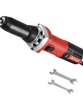 Beefy Electric Die Grinder With One Quarter Inch Collet, Variable Speed Corded Power Grinder with wrenches