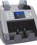 Heavy Hitter Multi Currency Bill Counter Machine With Auto Currency Identification And Error Detection front view with display and bill input
