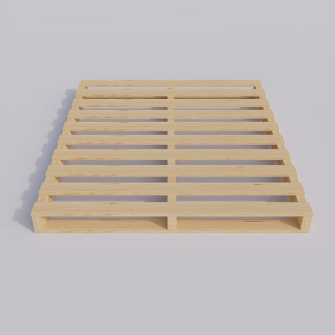 Two Way Entry Heavy Duty Wooden Pallets 38x36x5 2 Pack for Commercial Use Forklift and Pallet Jack Friendly Industrial Grade Hardwood.