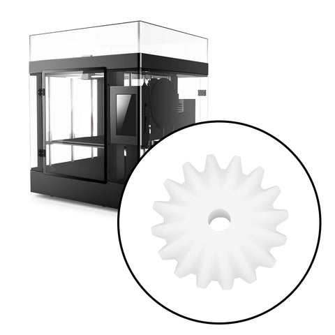 Bevel Gear Set 16T Module 0.5 With 1.95mm Bore 5.3mm Thick 20Pcs Transmission Gears showcased with CNC machine