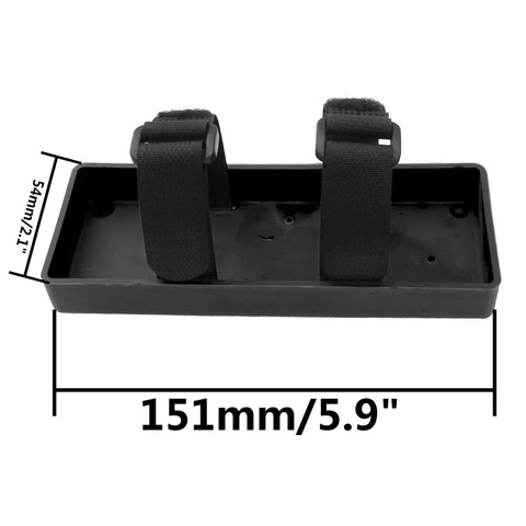 Plastic RC Car Battery Tray Case For 2S Lithium And 7.2V NiMH Battery Fits One Tenth Scale Axial SCX10 RC4WD D90 Traxxas TRX4 Cars