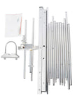 Beast Dual Band VHF UHF Yagi Antenna parts including element beams, U-bolt mount, and screws for installation.