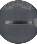 Extra Large Plastic Quarter Turn Fasteners Pack Of 10 Quick Grab Bump Latches With Half Inch Grip For Toolboxes Gear Bags And Vehicle Hoods Snug Click Lock Easy Pro Setup Black top view showing circular black latch design.