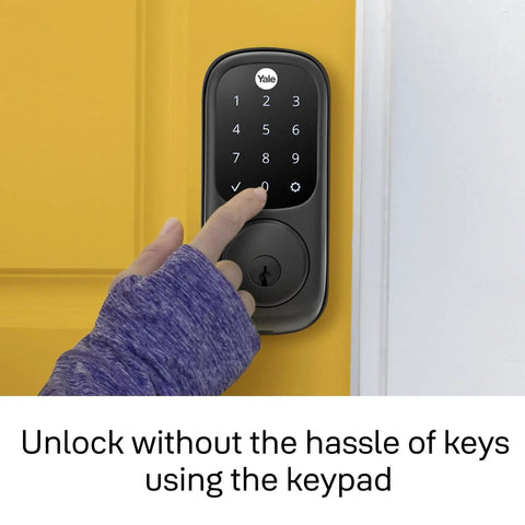 Ditch Your Cluttered Keychain And Lock In Serious Security With This Sleek Satin Nickel Digital Deadbolt Featuring A Crisp Touchscreen Keypad For Zero Sweat Keyless Entry Built In Auto Lock And Includes A Sturdy Backup Key For Total Peace Of Mind Daily