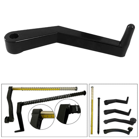 Pro Grade Tire Balancer Accessory Crank Tool With Measuring Ruler Handle Bar 158mm, multiple angles and parts shown.