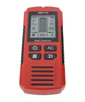 Aqur2020 Stud Finder Wall Scanner, 7 in 1 Electronic Wood Metal Wire Detector with 3 Depth Settings, red handheld device.