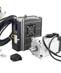 750W AC Servo Motor With Controller Kit 2.39 Nm Torque 3000 RPM Optical Encoder 220V Power Supply Includes Brake Kit