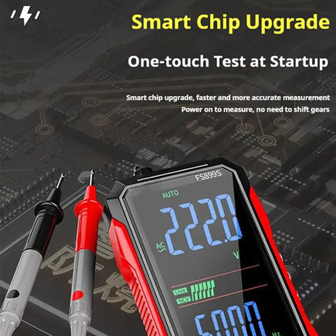 USB Rechargeable Digital Multimeter With Auto Display For Home And Pro Grade Industrial Electrical Troubleshooting, Upgraded 2026 Model