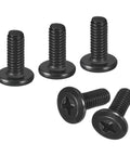 Premium 20 Pack M4 Flat Round Head Machine Screws Crafted From Rust Resistant 304 Stainless Steel With Phillips Drive and Full Thread