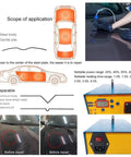 Diagram and components of Pro Grade High Power 1380W Auto Body Paintless Dent Removal Kit with Induction Heater Hot Box for Cars