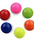 Bright Colored Mini Golf Balls Eight Pack For Practice And Fun For All Golfers Indoor And Outdoor Training With High Visibility Colors