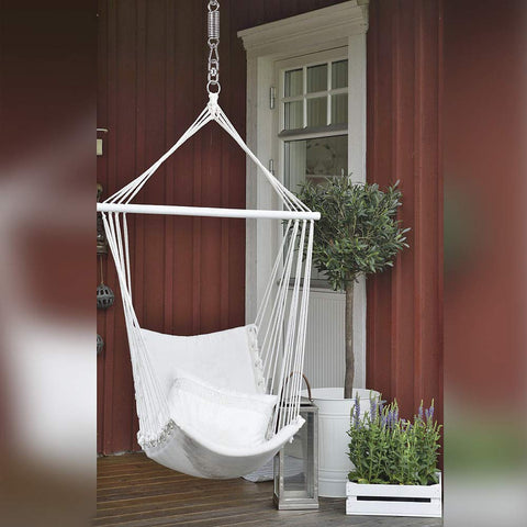 Beefy Heavy Duty Swing Spring Hardware Kit For Hanging Chairs And Hammocks used on porch swing