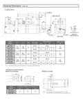CHUNYE servo motor SGMJV-04ADE6E 400W: technical drawing with external dimensions and shaft details.