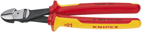 7 Piece 1000V Insulated High Leverage Pliers Cutters And Screwdriver Set For Electricians With Pro Grade Comfort Grip Two Color Handles And VDE Tested Insulation Ensuring Safe Work On Energized Circuits Up To 1000 Volts On The Job, focus on VDE tested insulation and two-color handles.