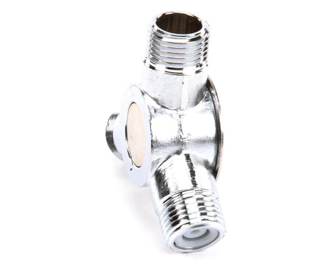 Electronic Faucet Mixing Valve In Chrome Finish For Precise Temperature Control In Commercial Kitchens Durable Brass Construction Easy Installation Water Saving Design 1 Year Warranty