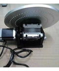 Motorized Rotary Positioning Stage HY E300 360 Degree Electric Rotary Table with 1 To 10 Reduction Ratio on a cardboard surface