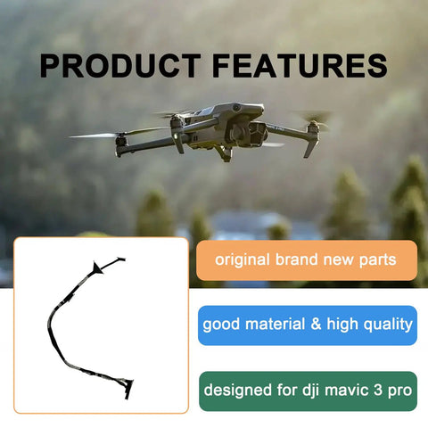 Gimbal Signal Cable Replacement For Mavic 3 Pro PTZ Image Transmission Wire Repair Part shown with product features highlights