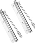 Heavy Duty Door Closer With Soft Close Spring Adjustable Closing Speed And Arm Easy Install Quiet Auto Closure For Home