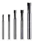 Shop Ready PCD Straight Flute Milling Cutter For Aluminum And Hardwood Machining Heavy Duty CNC End Mill with various sizes.
