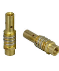 Premium 18-Piece Welding Kit Featuring.035 In Contact Tips And Gas Nozzles For Mig Mag Guns With Diffusers Neck Plates M6 Threads Ready To Rock brass gas nozzle set.