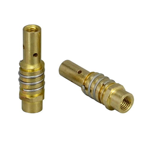 Premium 18-Piece Welding Kit Featuring.035 In Contact Tips And Gas Nozzles For Mig Mag Guns With Diffusers Neck Plates M6 Threads Ready To Rock brass gas nozzle set.