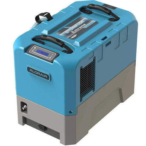 Beast Mode Commercial Dehumidifier Handles 180 Pints Daily Built In Drain Pump Eats Through Heavy Damp For Tough Water Damage Jobs That Need Heavy Duty Extraction Power Without Any Sweat At All