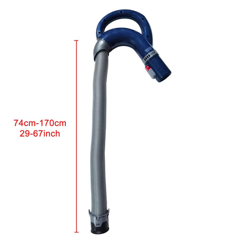 Shark Vacuum Hose Handle Replacement For NV350 NV351 NV352 NV355 NV356 NV357 NV370 High Pile Carpets And Area Rugs Adjustable Suction Part 113FFJ Dark Blue