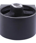 Front view of Dodge Grand Caravan Town And Country Routan 3.6L Front Engine Motor Mount Replacement, black unit