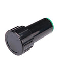 Half Inch Compression Hose End Cap Plug For Drip Irrigation Fits Half Inch Tubing Or Dripline With 0.620 Inch OD Black Watertight