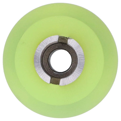 Rubber Feeding Wheel For Sewing And Embroidery, Easy Storage And Portable Carry For Your Tools, Keeps Spools, Needles, And Accessories Neat, Durable Craft Wheel For Smooth Operation And On The Go Versatility, green rubber wheel with iron core