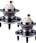 Rear Hub with Sealed Ball Bearing and Wheel Speed Sensor, 5-Lug, Pre-Greased Sealed Ball Bearing Direct Fit 2-Pack