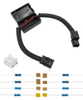 Muzzler Harness Disable Kit For Honda 3.5L V6 Engines with wiring and resistors, suitable for Accord, Pilot, Ridgeline, Odyssey