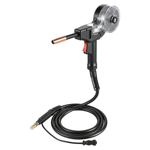 Beefed Up 130 Amp Spool Gun For Lincoln Magnum 100SG K2532-1 with 10ft copper cable and ergonomic handle