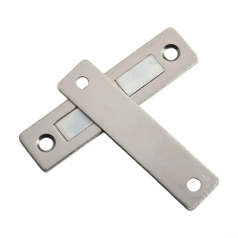 Ultra Thin Magnetic Cabinet Catch for Doors Drawers and Closets with Dual Magnets for Strong Hold and Seamless Fronts