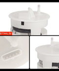 Electric Fuel Pump Module Assembly For Hyundai Elantra 2001 2002 2003 2 Liter L4 Engine detailed view with connection ports.