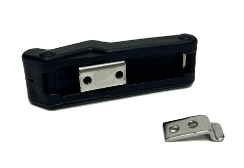 OEM Compatible Rubber Draw Latch And Strike Kit 1701240 Replacement for AquaPro with metal latch and strike visible