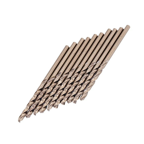 HSS M35 Cobalt Twist Drill Bits Set 4mm Pack Of 10 For Stainless Steel And Hard Alloys Pro Grade Precision Cutting Bits