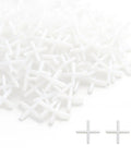 300 Pack 2mm Cross Tile Spacers For Wall And Floor Tiling Precise Spacing Durable Plastic