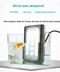 JUDYSSY Led Floodlight Outdoor Super Bright in water, showing waterproof design with decorative fish.