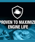 Top Shelf Heavy Duty G48 Antifreeze And Coolant Ready To Go 50 50 Mix Low Silicate Phosphate Free Rock Solid Protection For Aluminum Radiators And Hose Lines Bulk Case Of Six Gallons engine image with shield logo