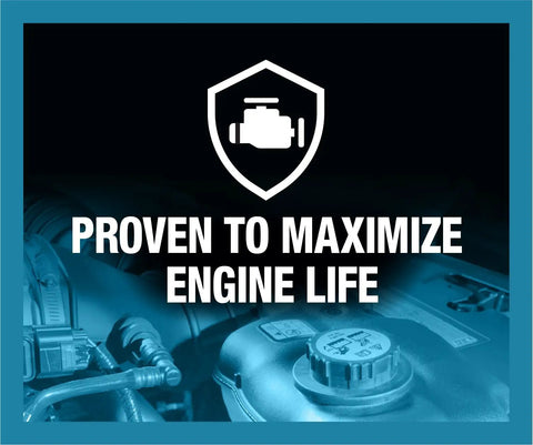 Top Shelf Heavy Duty G48 Antifreeze And Coolant Ready To Go 50 50 Mix Low Silicate Phosphate Free Rock Solid Protection For Aluminum Radiators And Hose Lines Bulk Case Of Six Gallons engine image with shield logo