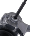 Beefed Up Transmission Assembly For Toro Timemaster 30 Inch Mowers Replacement Replaces 131-9665 120-5211 127-0656 130-2388 130-6670 With Pulley Included Heavy Duty Gearbox Upgrade, gray metal gearbox with shaft