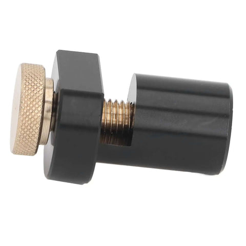 19mm Aluminum Alloy Workbench Stop with Thumb Screw and Non Slip Clamping Block for Planing and Sanding
