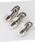 4 Inch Damping Wardrobe Hinges Easy Install No Slam Soft Close Cabinet Door Hinges Stainless Steel 4 Piece Set