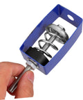 10kg Ceiling Damping Mounts For Noise Reduction And Vibration Isolation, steel spring ceiling isolator with blue bracket