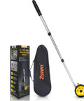 Measuring Wheel With Feet And Inches, 40 Inch Adjustable Length, 4 Inch Wheel, Handy Tool For Distances Up To 10,000 Feet, Mechanical Reset With One Key, Carrying Bag Included